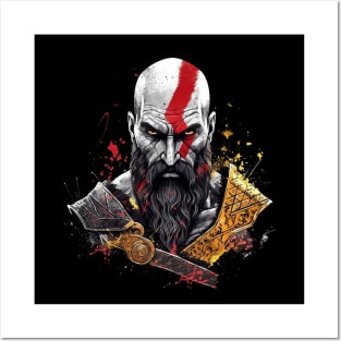 kratos Posters and Art